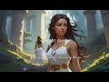 Ancient greek fantasy ambience music  relaxing ethereal cinematic vocal kithara lyra  nature