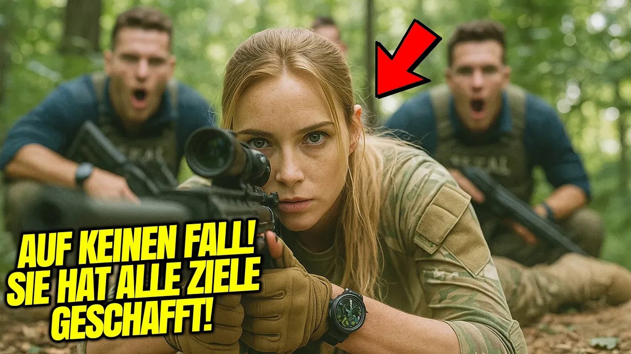 „Die weibliche SEAL Scharfschützenkommandantin unterschätzt – bis sie 12 Ziele in Rekordzeit tra
