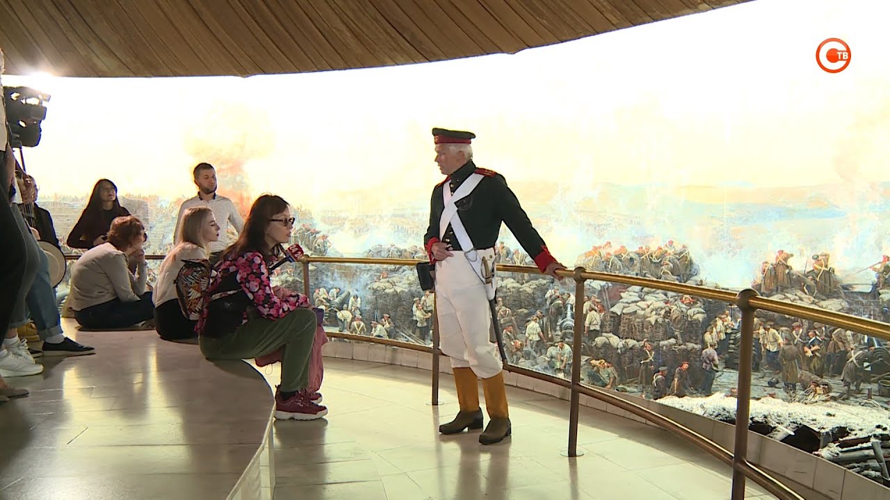 В музее обороны Севастополя стартовала арт-экскурсия - YouTube