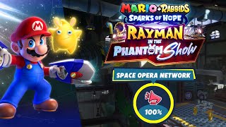 Mario + Rabbids Rayman in the Phantom Show DLC - Space Opera Network: All Side Quests (100% Guide)