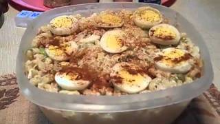 Making Mom's  Macaroni Salad