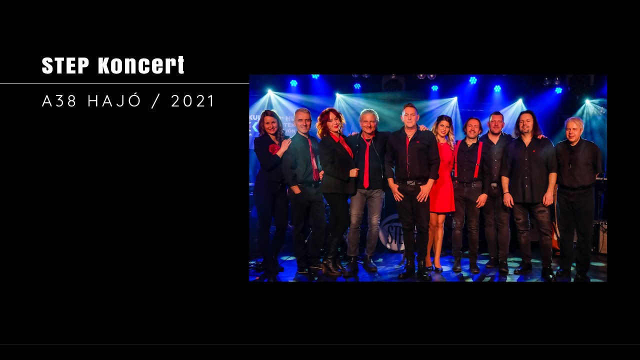 STEP együttes / NKA koncertek az A38 Hajón