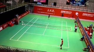 20140501 三太子盃 Huang 黃亮棋 VS Weintraub 4 Santaizi ATP Challenger R2