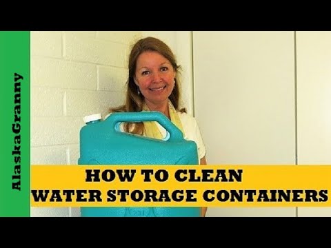 How To Clean Water Storage Containers - Reliance Desert Patrol- Most Important Prepping Item