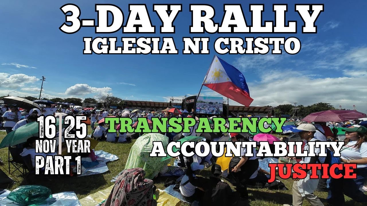 Shaimiro Vlogs | Iglesia Ni Cristo 3-Day Rally: Transparency for a Better Democracy