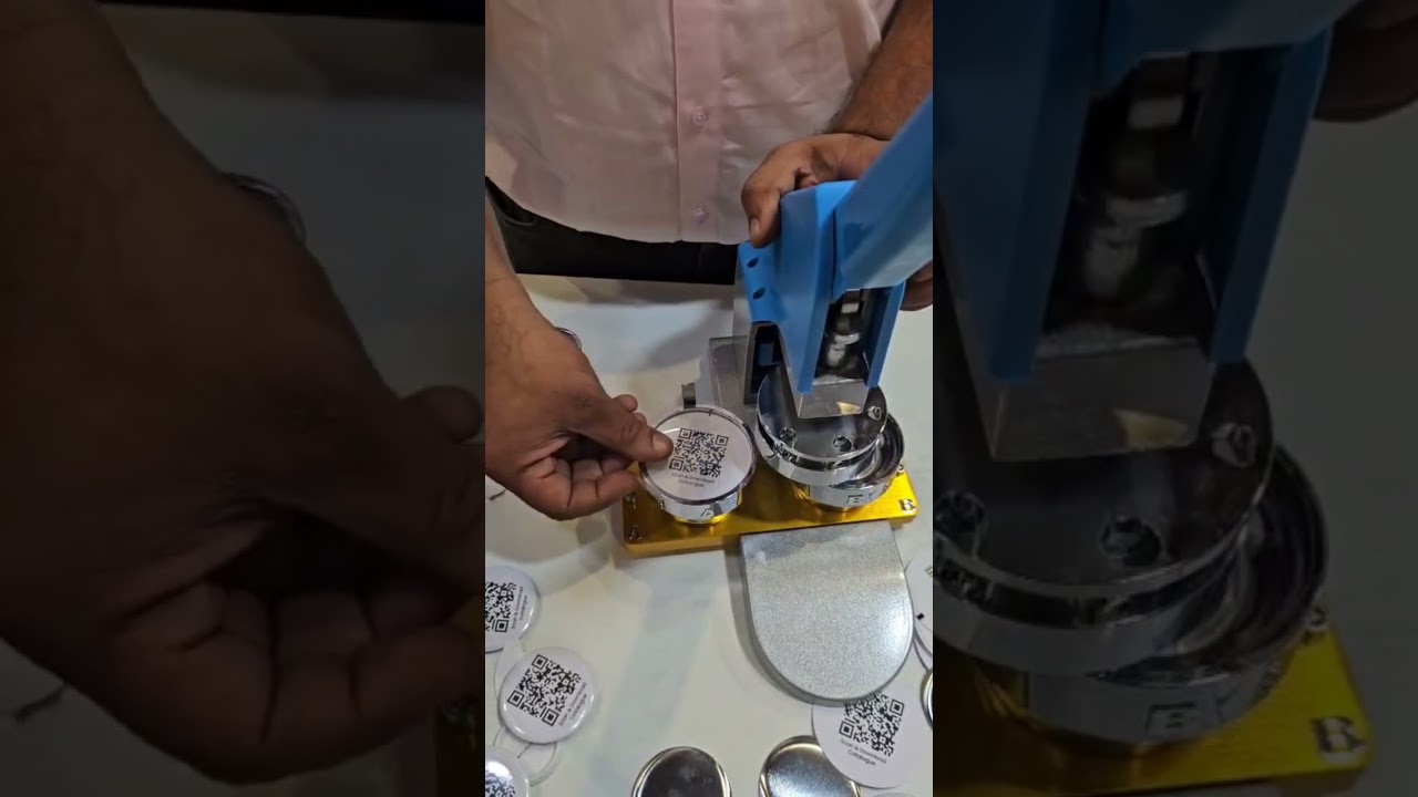 Round Pin Badges Making machine