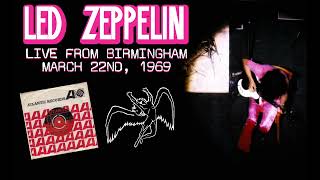 Led Zeppelin - Live in Birmingham, UK (March 22nd, 1969) - YouTube