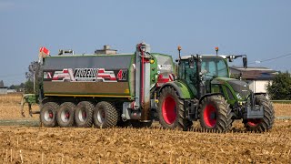 FENDT 718 + VALZELLI Cubex 4X | Distribuzione Liquame | ZACCARIA