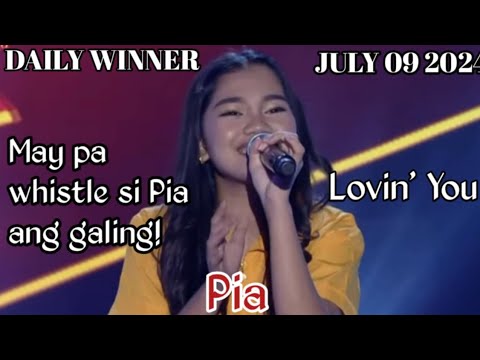 JULY 09 2024 PIA LOVIN YOU TAWAG NG TANGHALAN SHOWTIME 