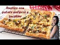 RUSTICO CON PATATE SALSICCE E ZUCCHINE - Ricetta Sfiziosa con la pasta sfoglia