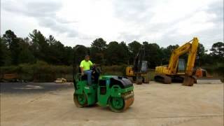 Sold! 2005 Dynapac CC102 Double Drum Roller 42 Vibratory bidadoo.com