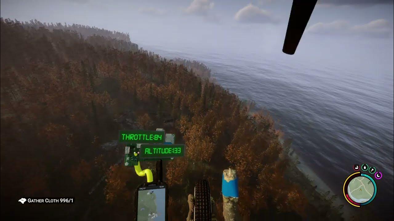 Sons Of The Forest 4K Helicopter ( Using "CHEATSTICK" ) ( Part 172 ) YouTube