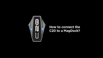 How to connect the C20 to a MagDock