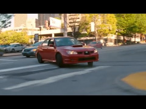 Initial D’s Save Me over the Baby Driver opening scene. Bunta became an American getaway driver!