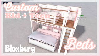 Custom Bloxburg Beds (teen   kids bunk bed)
