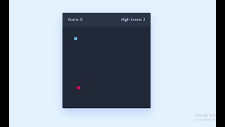Snake game using html css and javascript