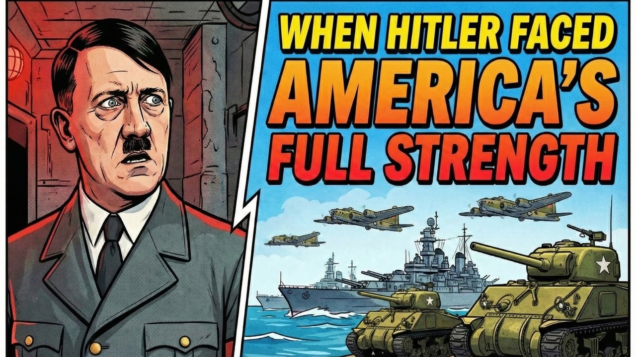 Когда Гитлер столкнулся со всей мощью Америки | История Второй мировой войны