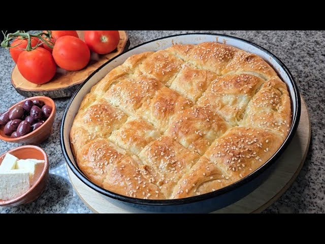 LISNATA POGACA SECENICA / TUTMANIK / Cheese bread of my childhood #gibanica #secenica #tutmanik 