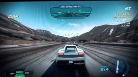 Video Gameplay Need For Speed Hot Pursuit - Gamescom 2010