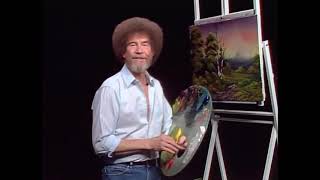 the end of the last Bob Ross episode but with the CallMeCarson outro