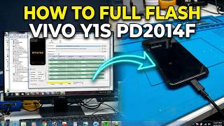 How To Full Flash Vivo Y1S PD2014F Dead Boot Fix Hang on Logo Lock Remove With Free SP Flash Tool screenshot 4