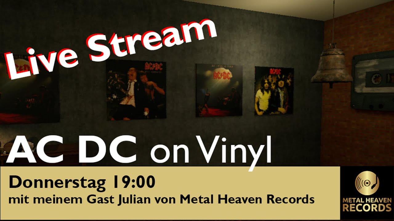 AC / DC on Vinyl - mit meinem Gast Julian von Metal Heaven Records ...