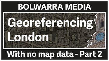 How to georeference a map with no latitude and longitude | QGIS | Part 2