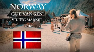 NORWAY. Gudvangen Viking Market 2018. Cinematic 4K iPhone 8 Plus film.