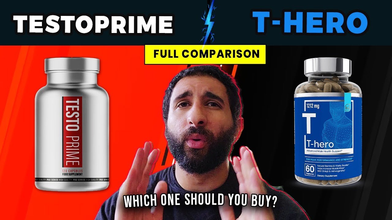 TestoPrime Vs T Hero Testosterone Booster YouTube