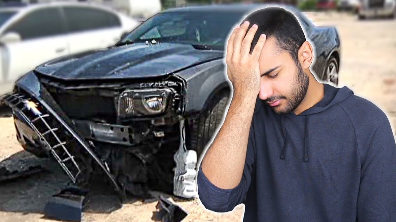 I GOT IN A CAR ACCIDENT!!! (R.I.P REPCAR?!) - YouTube