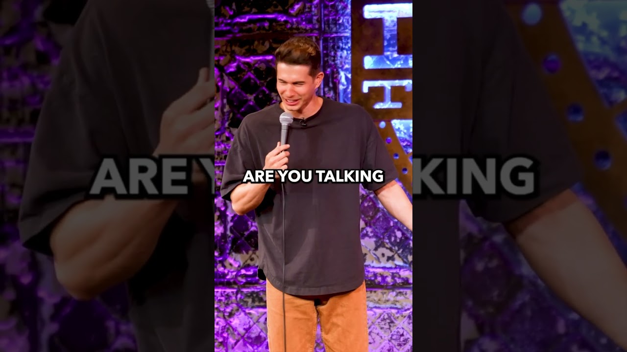 what does he do?? 😳 #standupcomedy