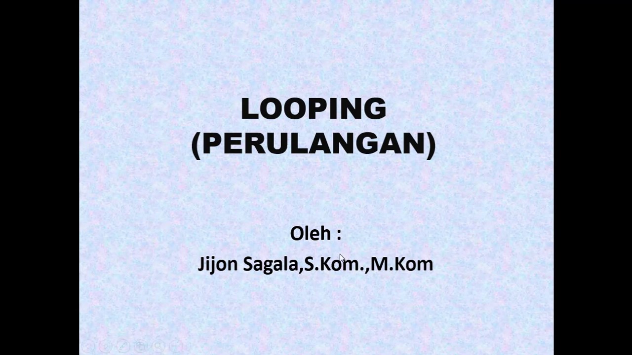 Pengantar Looping di Visual Basic 2010- Bagian 1 - YouTube