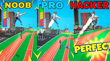 NOOB vs PRO vs HACKER ||BIKE HOP|| (FORT)All Levels Gameplay Android,ios (Level 4 - 6)