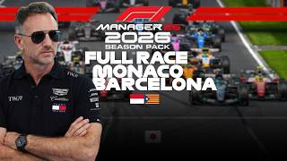 Mercedes Dominates as Cadillac Fights for Points! 💥 Monaco &amp; Spain GP - F1 Manager 2026 DLC