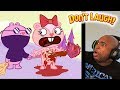 THESE ANIMATION'S ARE SCARIER THEN THEY ARE FUNNY #11 - Try Not To Laugh Challenge #68