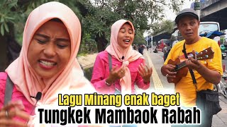 Download lagu Wulan Pengamen bawakan lagu Fauzana Tungkek Mambaok Rabah buat sobat ngarit tercengang denger ini