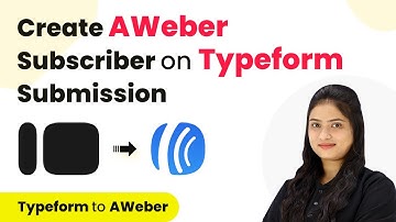 How to Create AWeber Subscriber on Typeform Submission | Typeform to AWeber