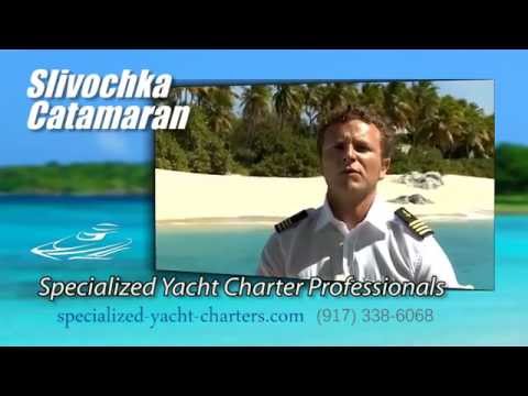 Caribbean crewed power yacht charter