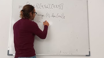 Recorrer matriz en  Python Pizarra 2 TIC 2 Bachillerato IES Monterroso Los Defensores