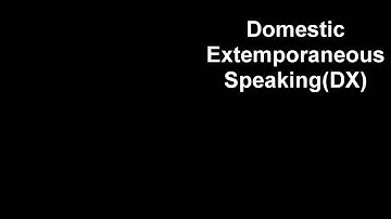 Video 4- How to Judge Public Speaking Events