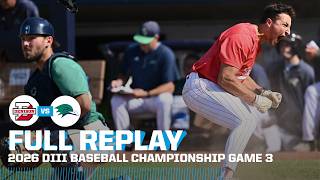 WALK-OFF FOR THE TITLE 🏆 Denison vs. Endicott: 2026 DIII baseball championship Game 3 | FULL REPLAY