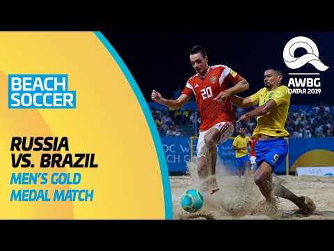 Beach Soccer - Russia vs Brazil | Menu0027s Gold Medal Match | ANOC World Beach Games Qatar 2019 | Full