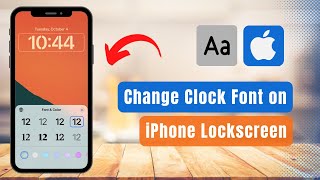 How to Change Clock Font on iPhone Lock Screen screenshot 3