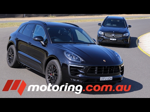 Vergelijkingstest Mercedes-AMG GLC 43 v Porsche Macan GTS