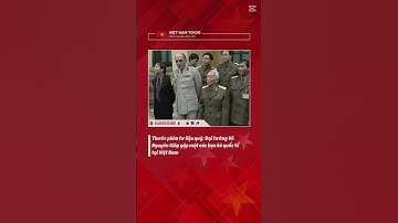 Đại tướng Võ Nguyên Giáp gặp mặt các bạn bè quốc tế tại Việt Nam #lichsu #lichsuvietnam