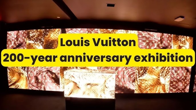 just went to the preview evening of the Louis Vuitton 200 trunks, 200  visionaries show in NYC. if you can make it please do go and have a spot of  brunch or