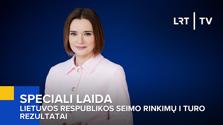 Speciali laida. Lietuvos Respublikos Seimo rinkimų I turo rezultatai | 2024-10-14