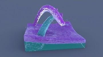 Particle-based Liquid Control using Animation Templates