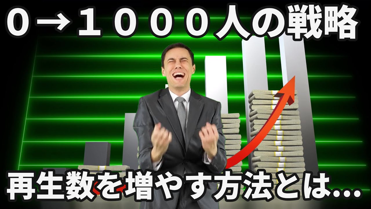 必見】YouTube登録者0人から1000人まで増やした戦略を解説 - YouTube