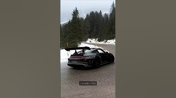 Porsche 911 GT3 RS Canyon Drift | Pure Sound